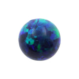Synthetisch Stenen Opschroefbare Opaalbal Black Opal