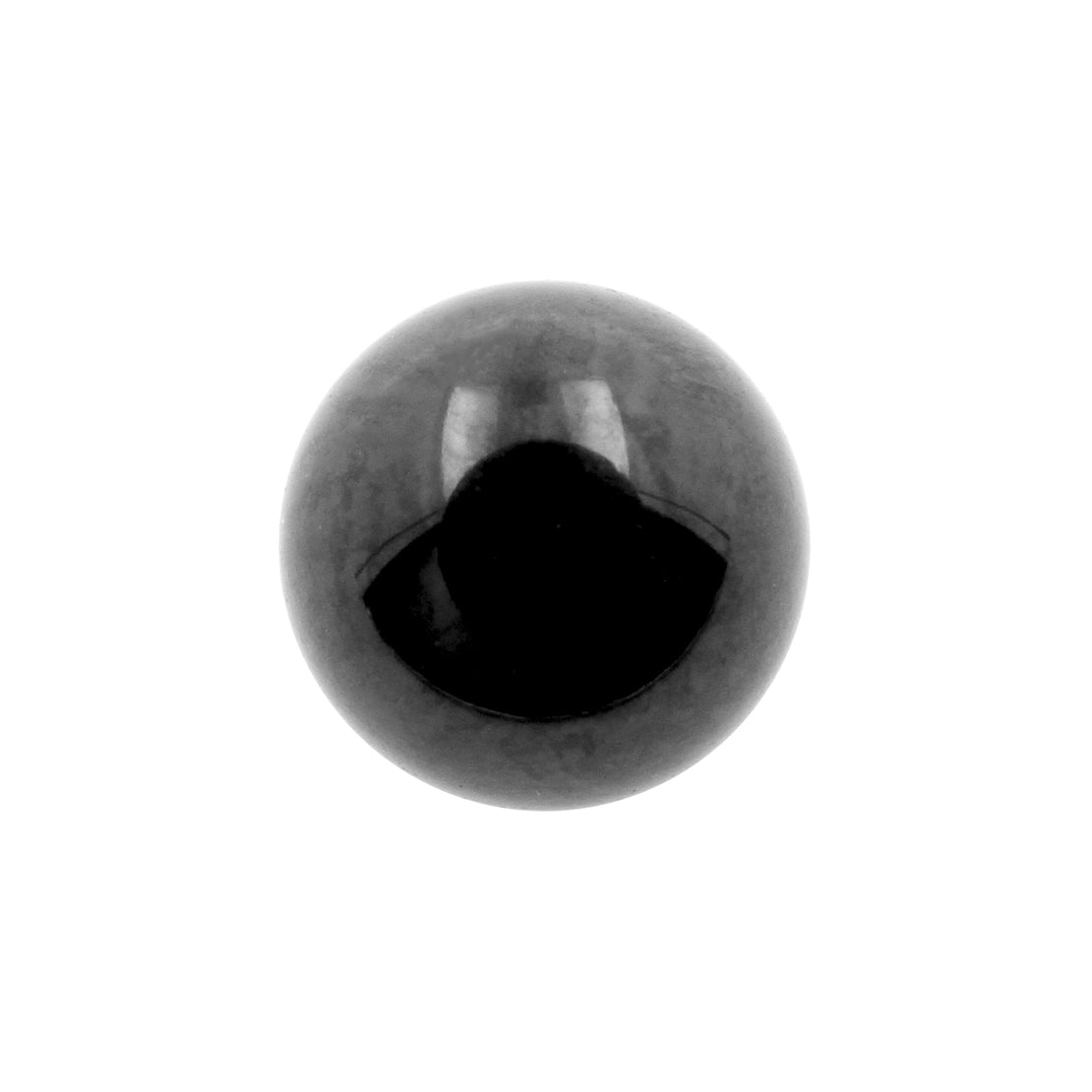 Titanium Threaded Ball Black