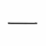 Chirurgischer Stahl Barbell Silber