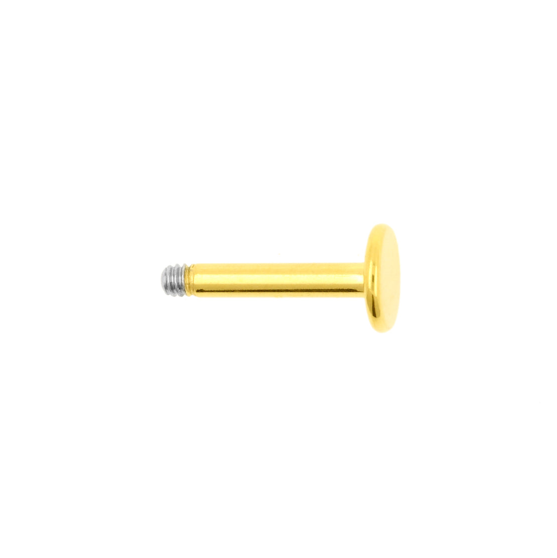 Surgical Steel Labret Stud Gold