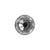 Titanium Disc Met Kristal Clear