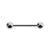Surgical Steel Barbell Silver