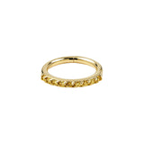 18 Karat Gold Nasen-Click-Ring mit Diamanten