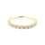 Nikkelvrij Stalen Click Ring - 1,5 mm Zirkonia Clear