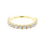 Nikkelvrij Stalen Click Ring - 1,75 mm Zirkonia Clear