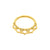 Chirurgisch Stalen Daith Clicker - Ornamental Lotus Goud