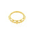 Chirurgisch Stalen Daith Clicker - Small Lotus Goud