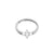 Chirurgisch Stalen Daith Clicker - Marquise Cluster Zilver