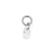 Chirurgisch Stalen Click Ring Bedel - Jewel Zilver
