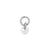 Chirurgisch Stalen Click Ring Bedel - Jewel Zilver