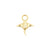 Nickel-Free Stainless Steel Charm - Ray Gold