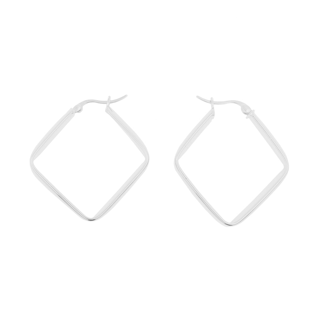 925 Silver Ear Hangers - Diamond Silver