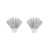 925 Zilver Oorclickers - Shell Zilver