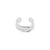 925 Zilver Oor Cuff - Organic Small Zilver