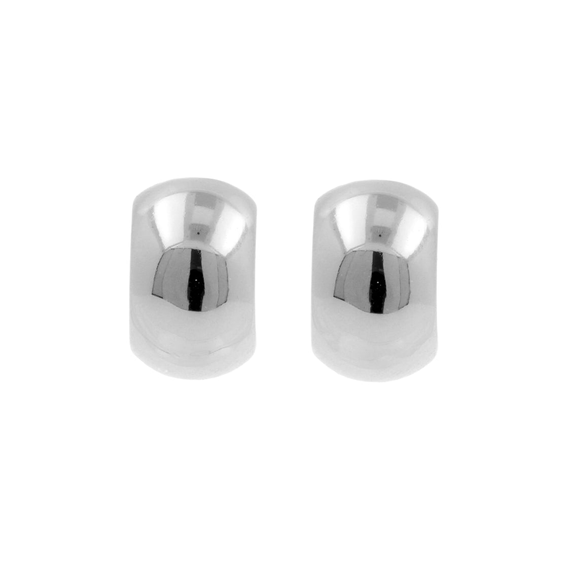 925 Silver Ear Studs - Bangle - Silver