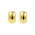 925 Zilver Oorstekers - Bangle - Goud