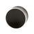 Wood Concave Plug - Areng Black
