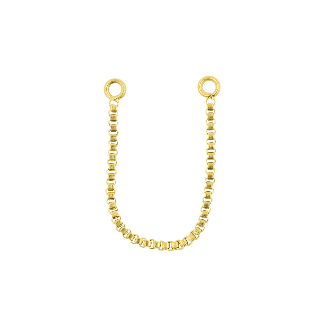 Chirurgisch Staal Piercing Kettinkje Goud