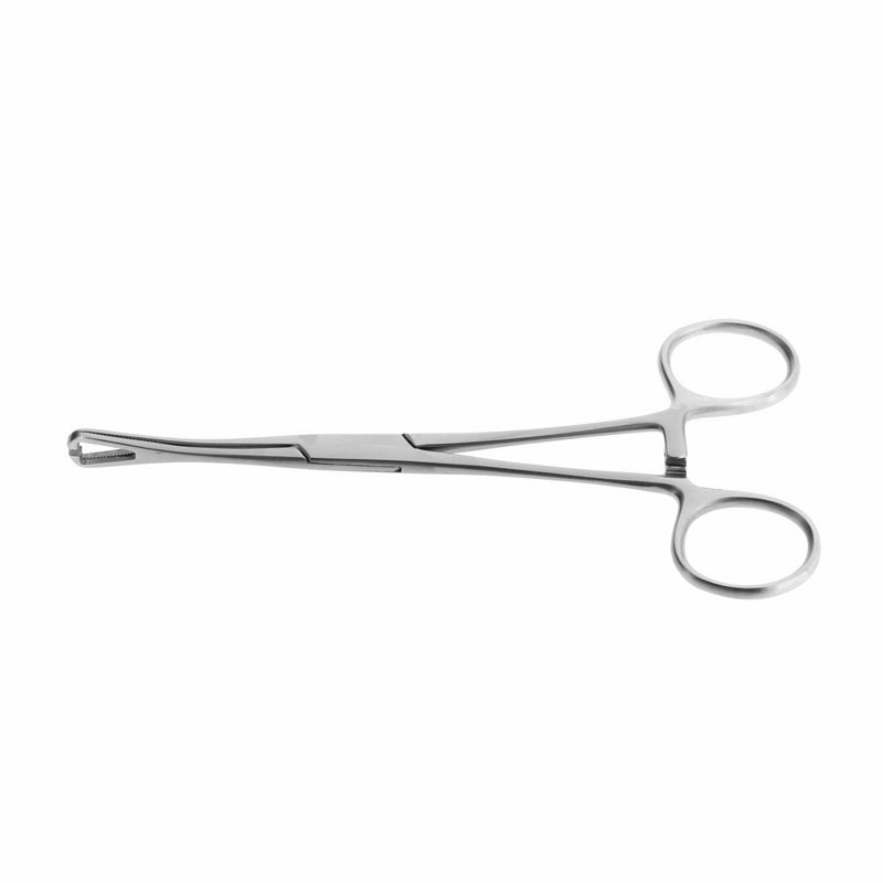 Chirurgisch Stalen Afgeronde Pennington -  Met Uitsparing Zilver