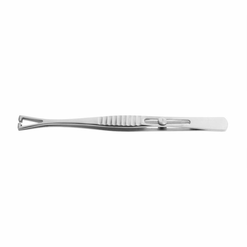 Surgical Steel Pennington Tweezers - slotted