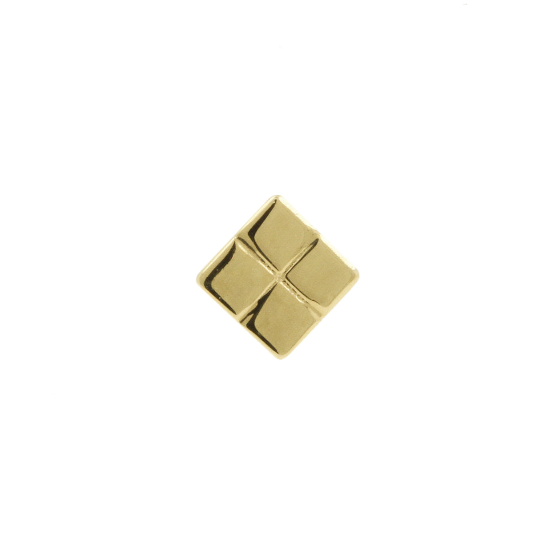 14 Karat Gold Cube