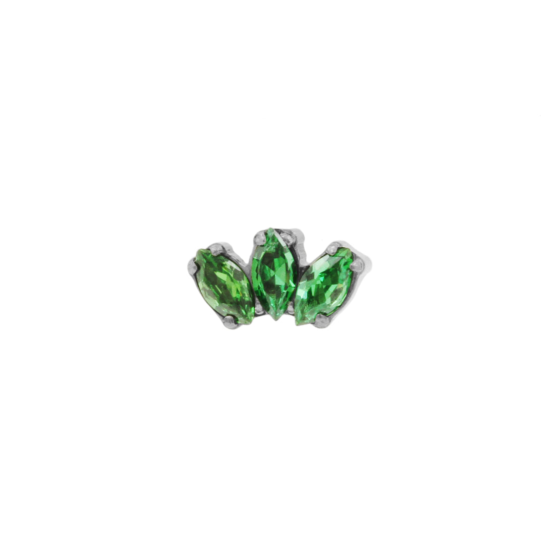 Titanium Zirconia Cluster Top - Green