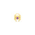18 Karaats Gouden Amethyst Spin Amethyst