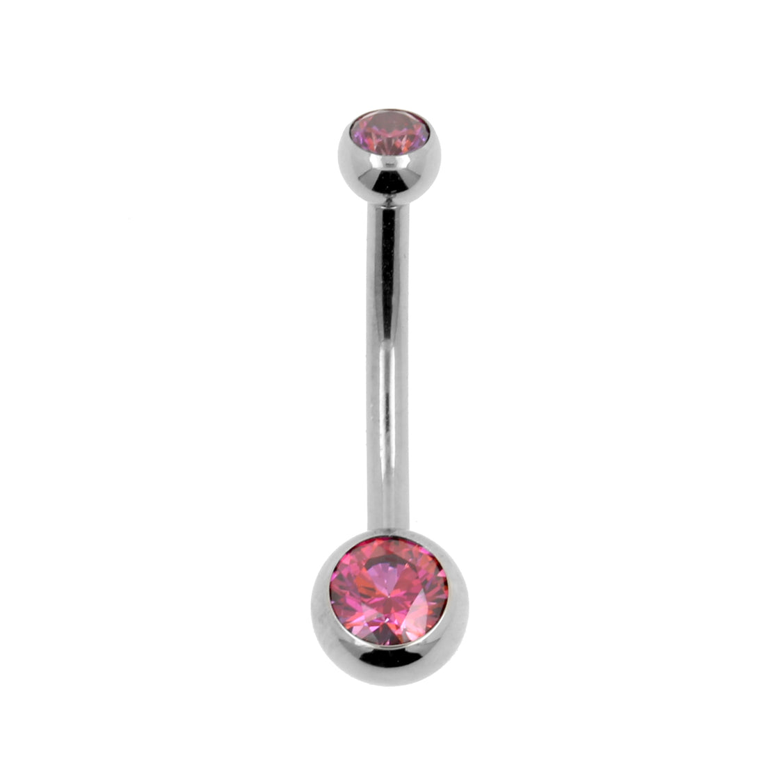 Titanium Banana Met Zirkonia Red