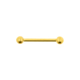 Goldenes Titanium Barbell