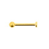 Goldenes Titanium Labret