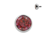Titanium Ball With Zirconia Red