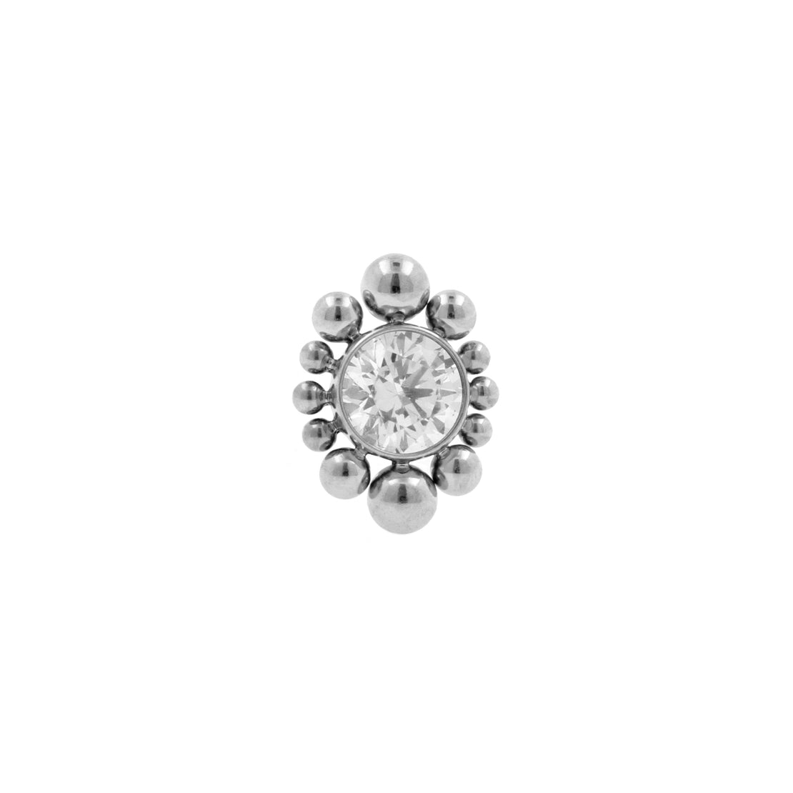 Titanium Zirconia Cluster Clear