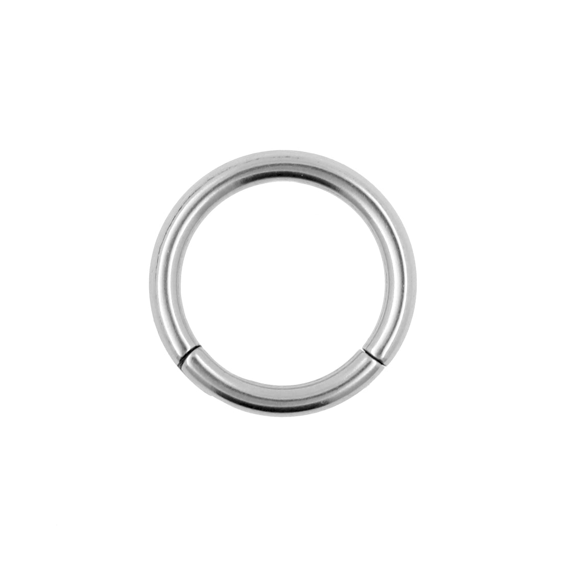 Titanium Click Ring Zilver