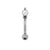 Titanium Zirkonia Cluster Rook Piercing Clear