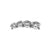 Nickel-Free Stainless Steel Zirconia Curve Rechts - Silver
