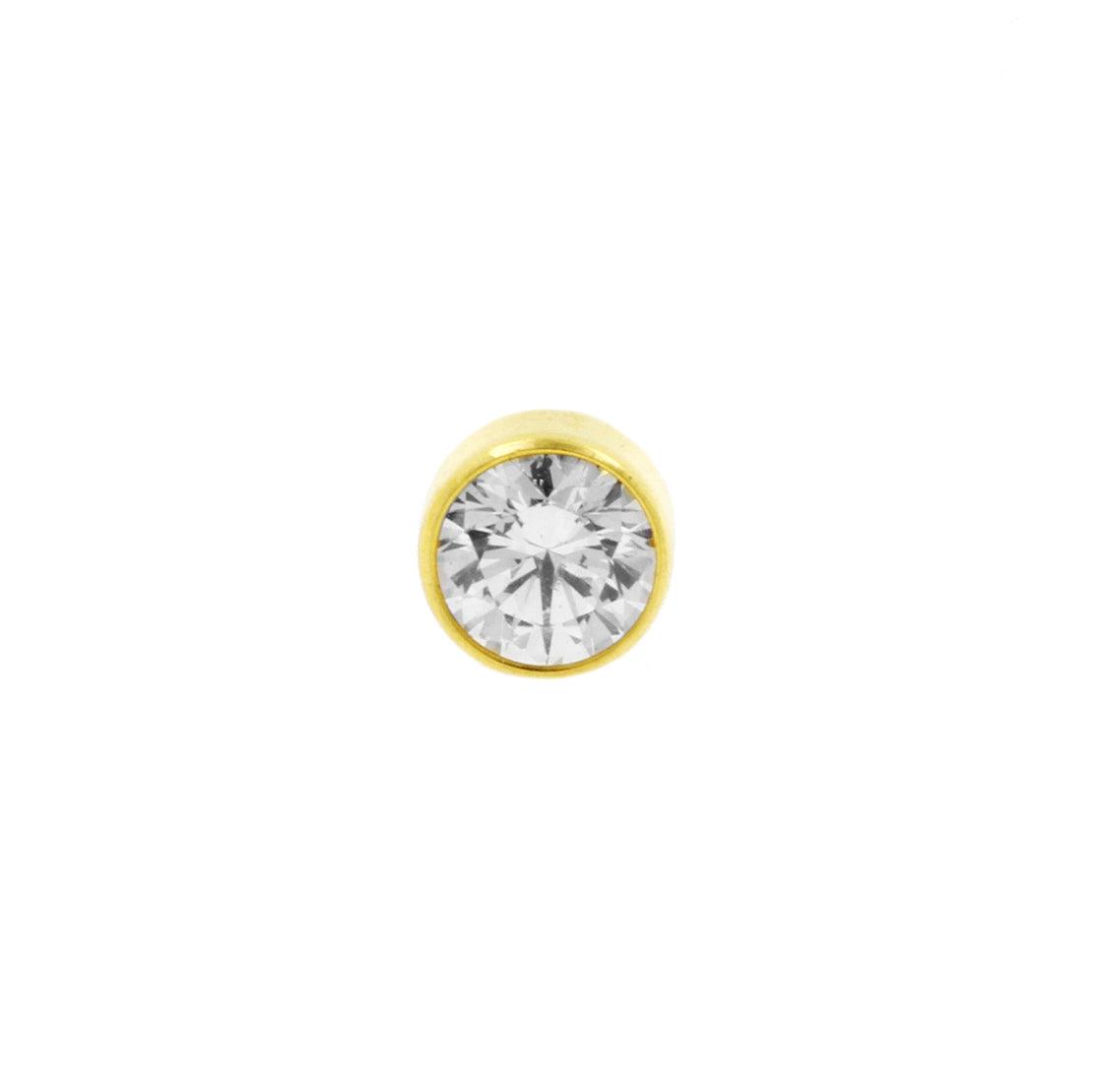 Titanium Zirkonia Disc - Goud