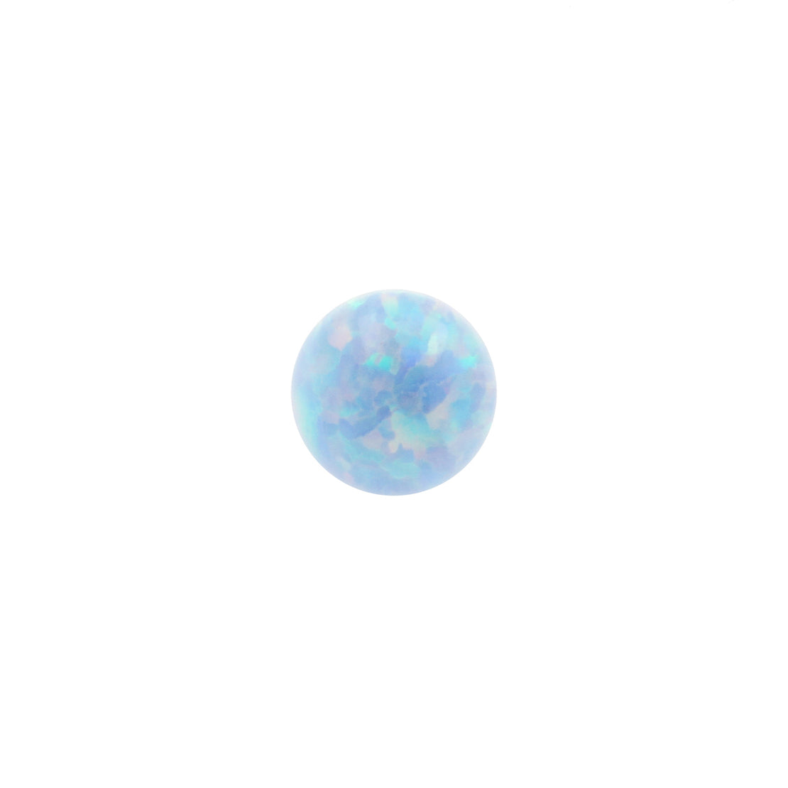 Titanium Opal Ball - Light Blue Opal