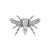 Nikkelvrij Stalen Moth Attachment - Zilver