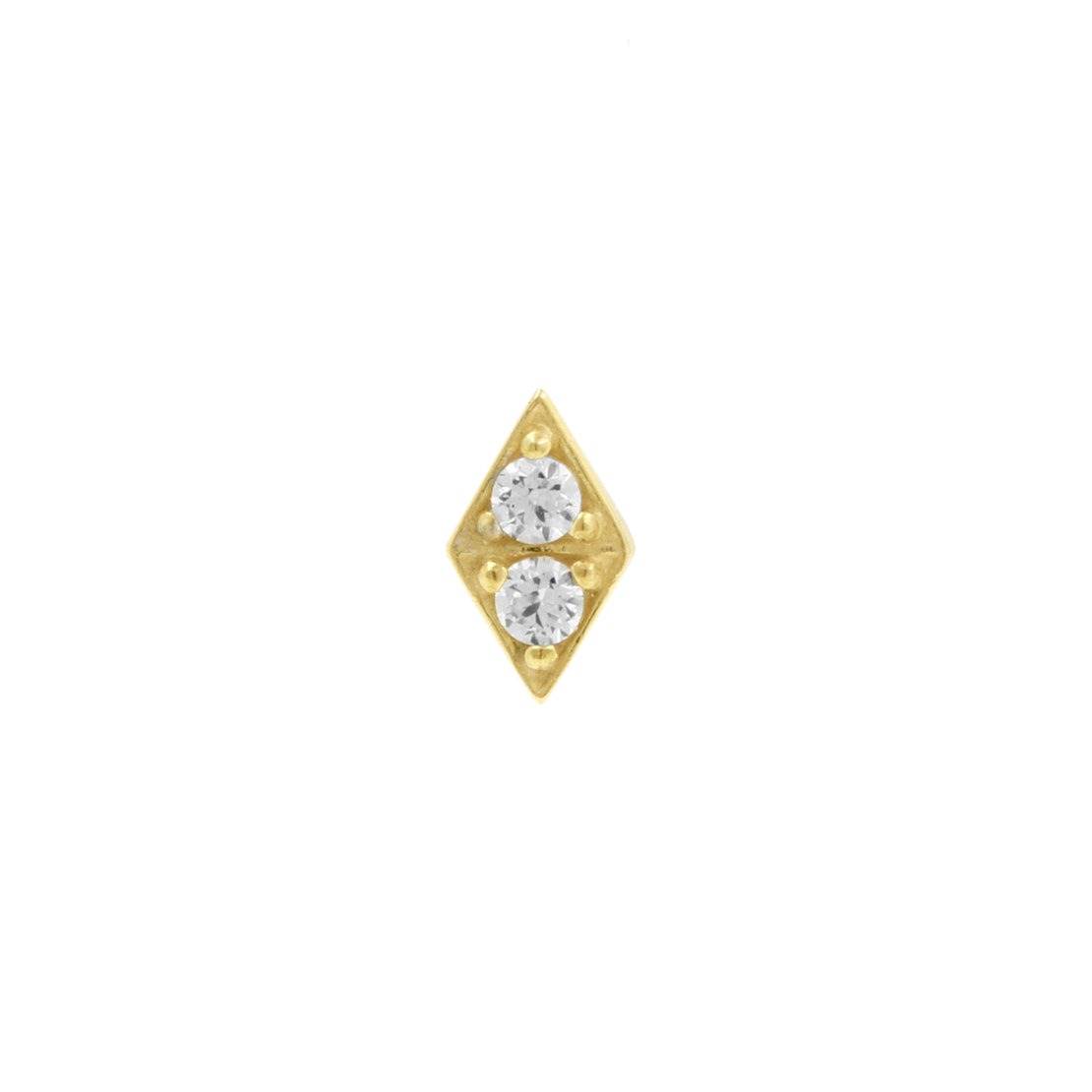 Nickel-Free Stainless Steel Diamond Attachment - Gold