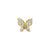 Nikkelvrij Stalen Butterfly Attachment - Clear