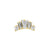Nikkelvrij Stalen Tiara Attachment - Goud