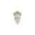 Nikkelvrij Stalen Droplet Cluster Attachment - Clear