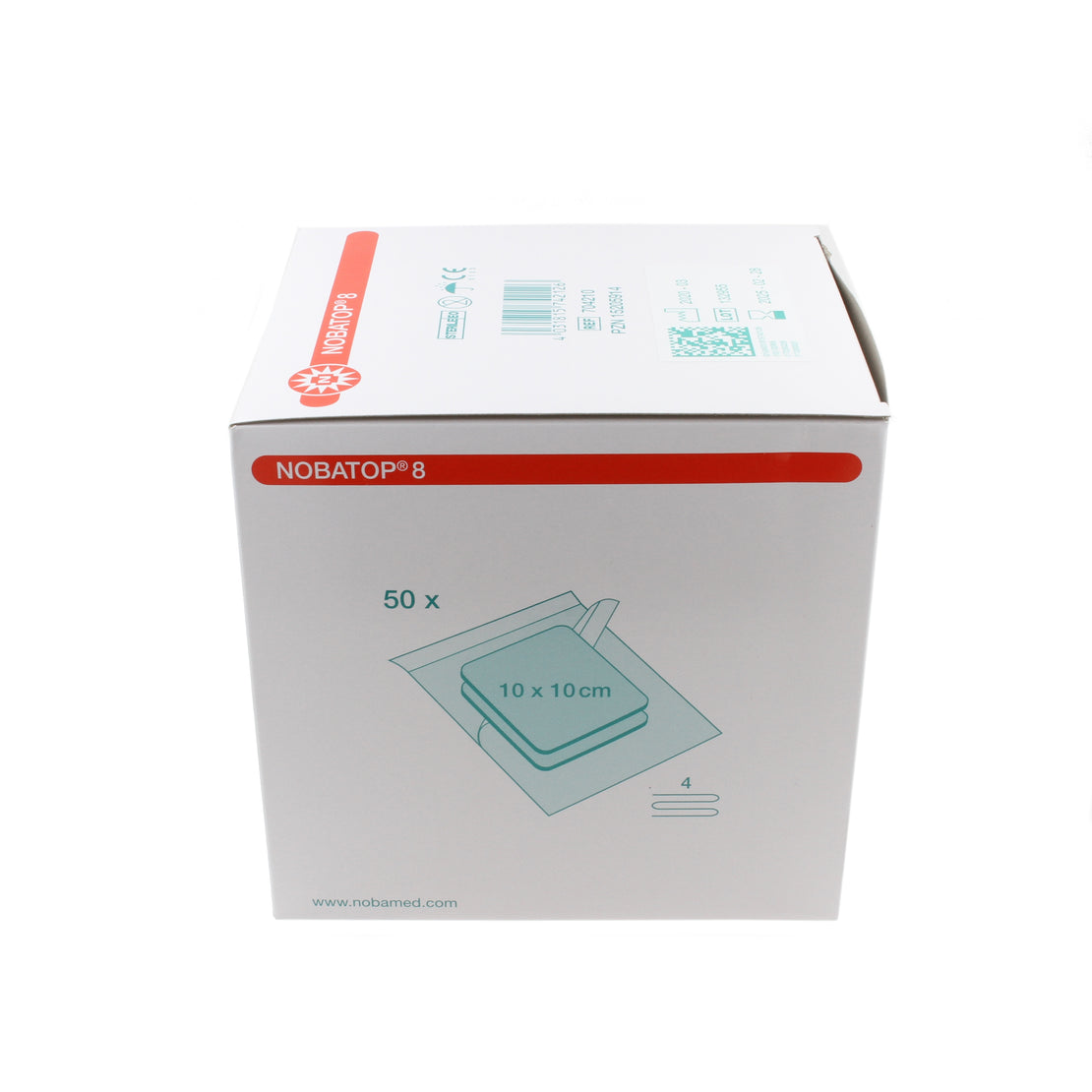 Nobatop Non Woven Swabs - 10 x 10 cm