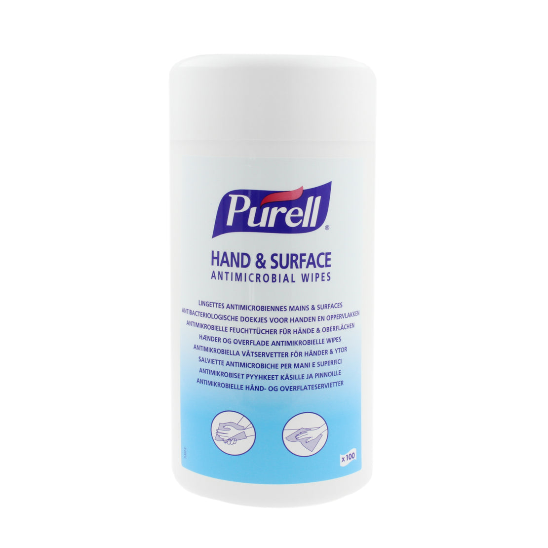 Purel Desinfecting Pads (100 Pieces in dispenser)