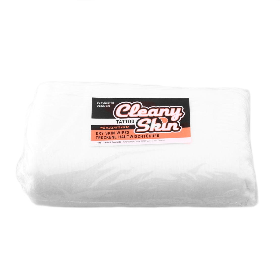 Cleany Skin Tattoo Wipes (60 pcs)
