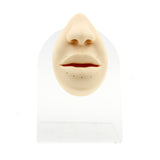 Silikon- und Acryl-Display – Lippen- und Nasencreme