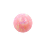 Synthetische Steine Schraubbare Opalkugel Pink Opal