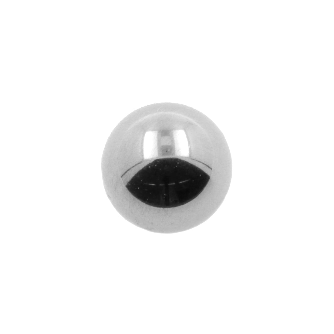 Titanium Threaded Ball Silver