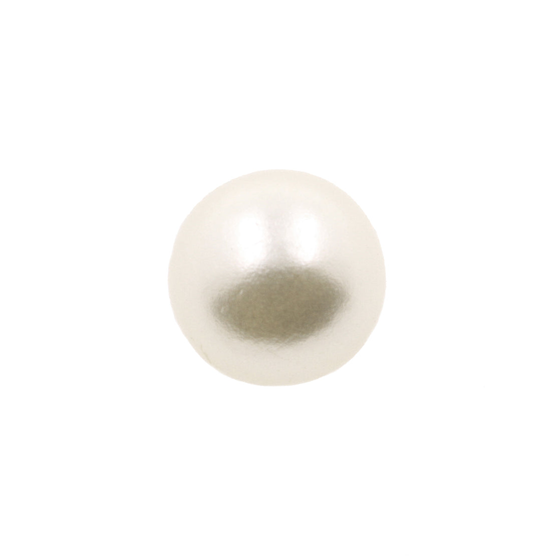 Acryl Opschroefbare Parel Wit