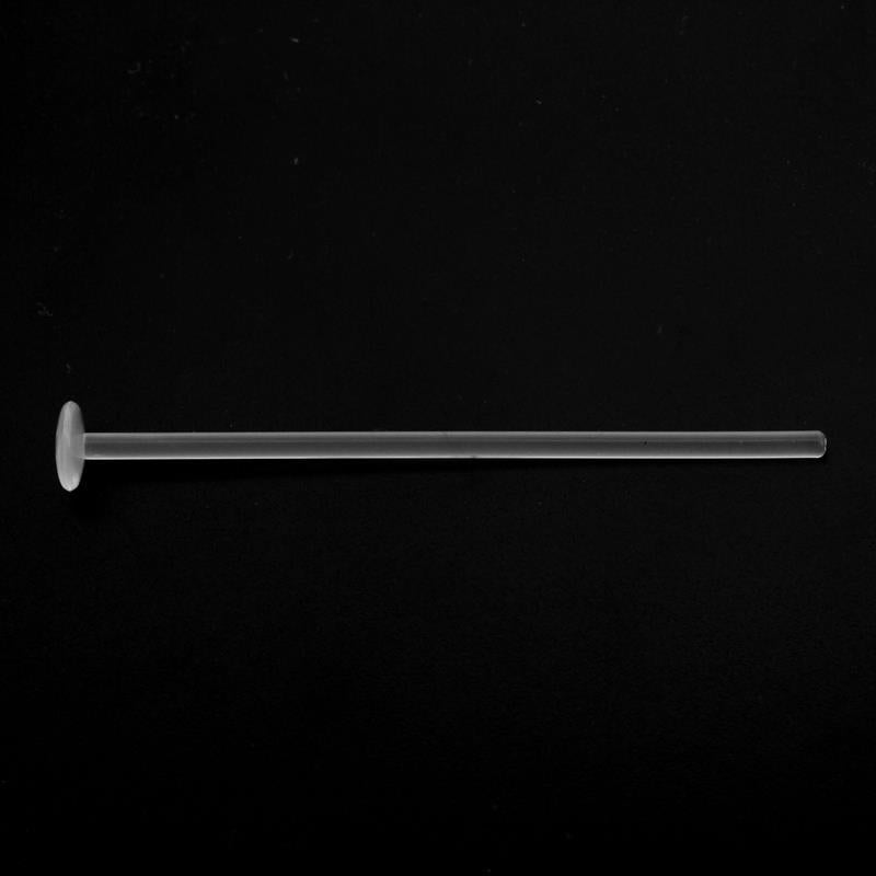 Bioplast Labret - Extra Lang Transparant